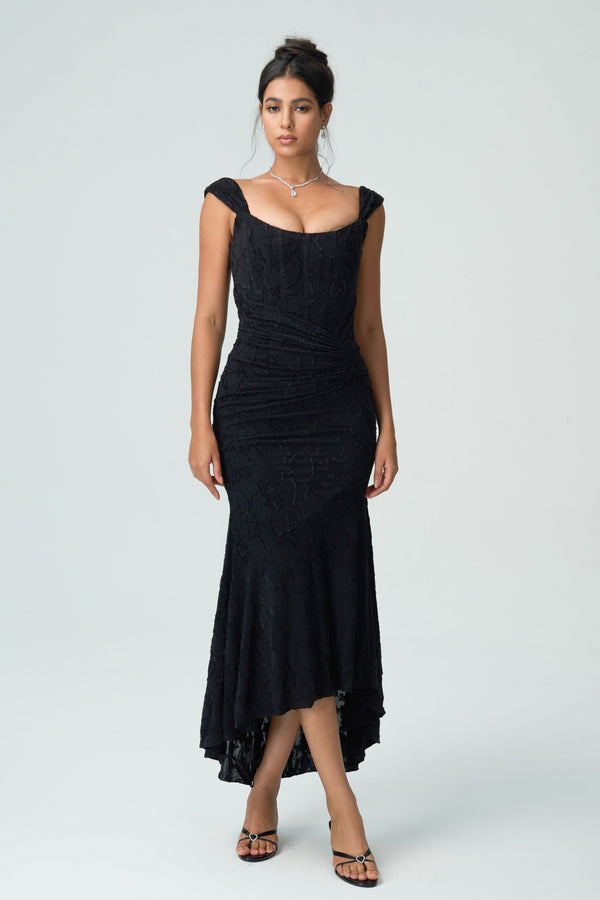 Lucie midnight remptation classic black dress